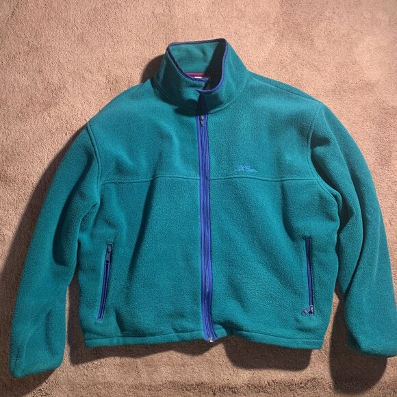 Vintage LL Bean Fullzip‎ Fleece Jacket - Picture 1 of 6